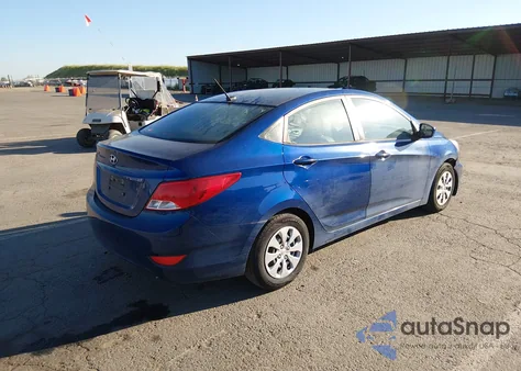 2015 Hyundai Accent Gls из США, поврежденный, VIN KMHCT4AE9FU880036